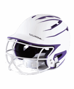 White/Purple Helmets