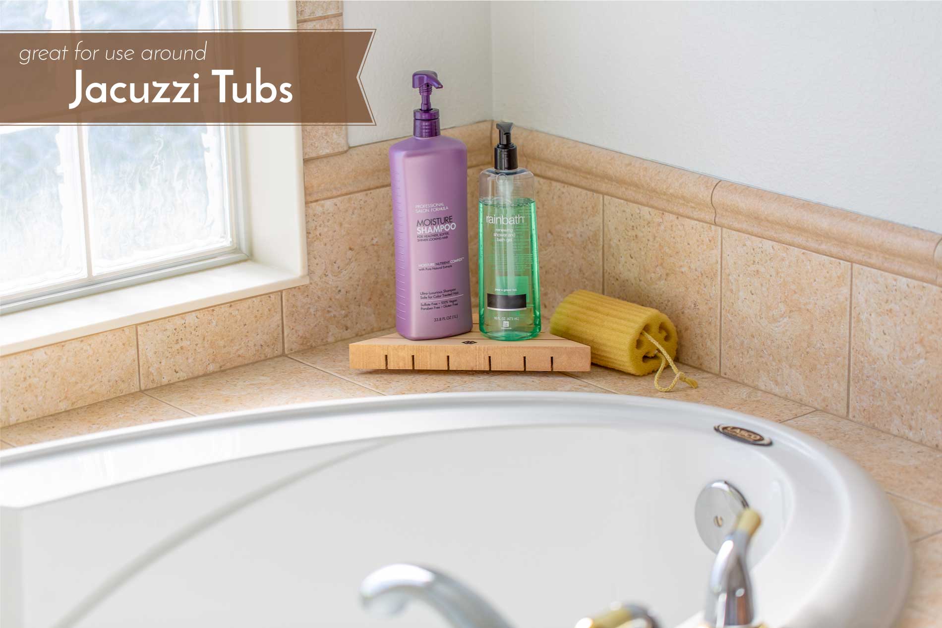 Cedar Corner Soap Bathtub Shelf Darby Designs